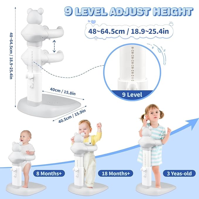 Baby Bath with Shower Stand Support|Anti-Pinch Soporte para Bañera de Bebé - Image 2