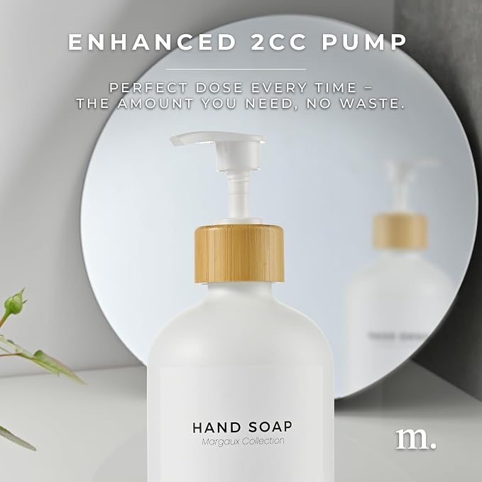 MaisoNovo Glass Hand Soap Dispenser | Dish Soap Dispenser - Image 5