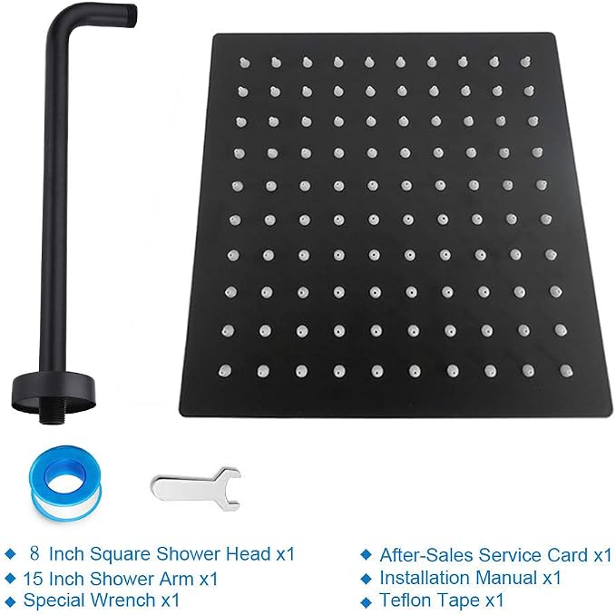 NearMoon Square Rain Shower Head - Image 7