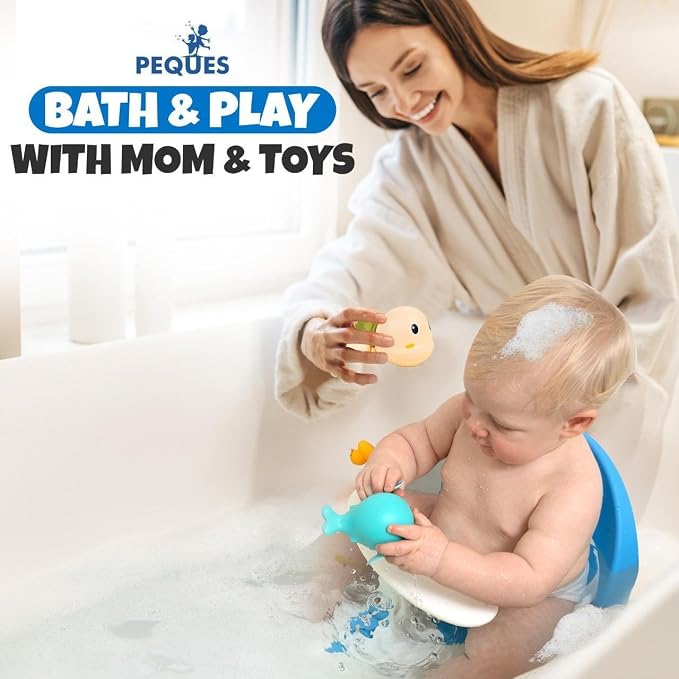 Baby Bath Seat for Babies 6 Months & Up Sitting Up | Non-Slip Bath Seat - Image 6