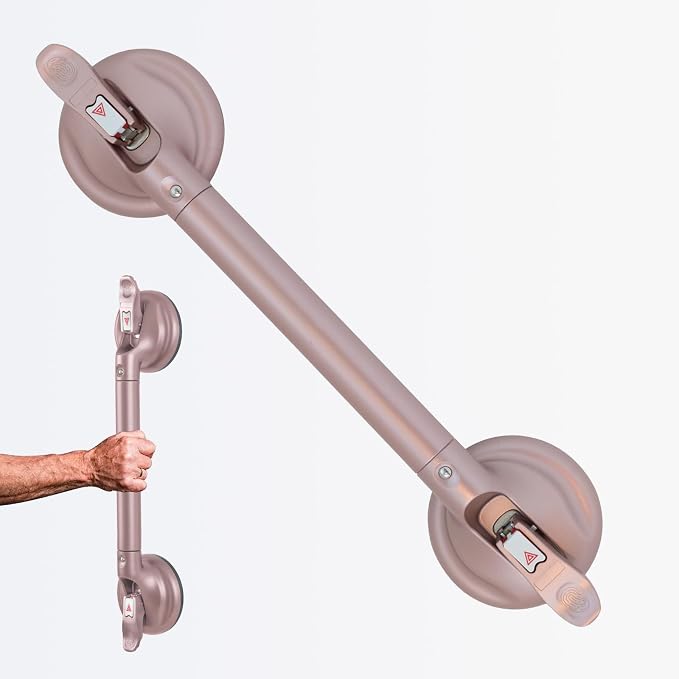 Heavy Duty Suction Shower Grab Bar by DARENMEDICAL
