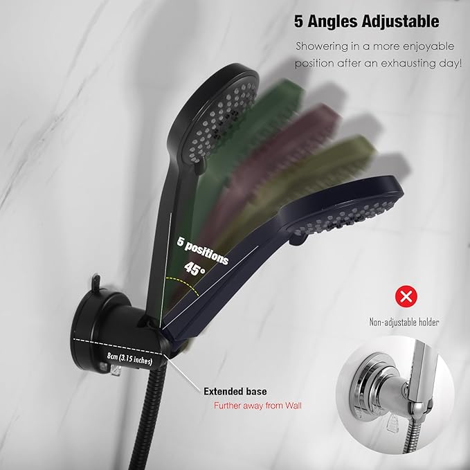 Handle held Shower Head Holder Suction Cup - Image 4