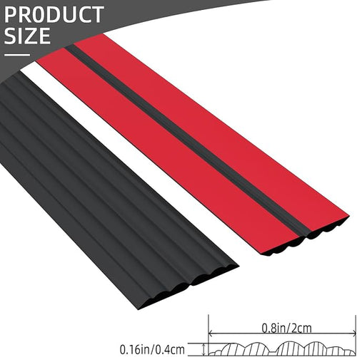 10FT Flexible Wall Corner Protector Moulding Trim, Peel and Stick Inside & - Image 2