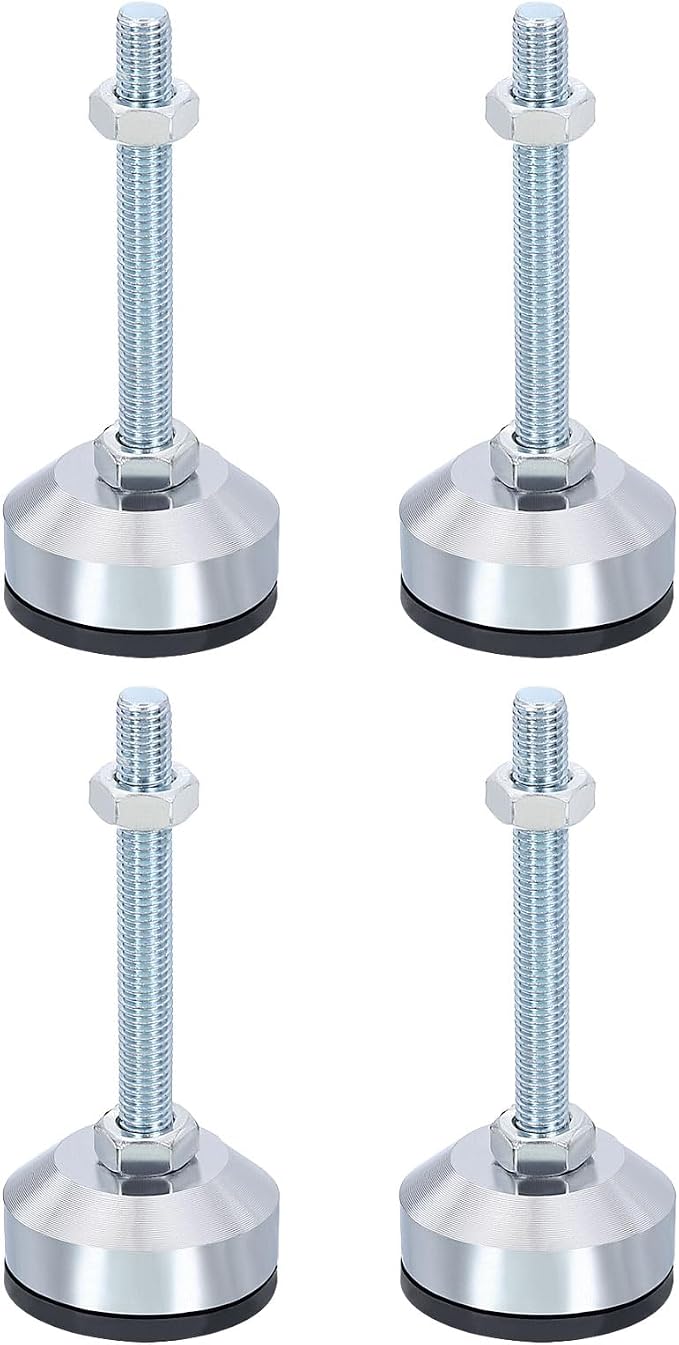 PATIKIL Furniture Leveling Feet 2" Dia Base M10 Thread by PATIKIL