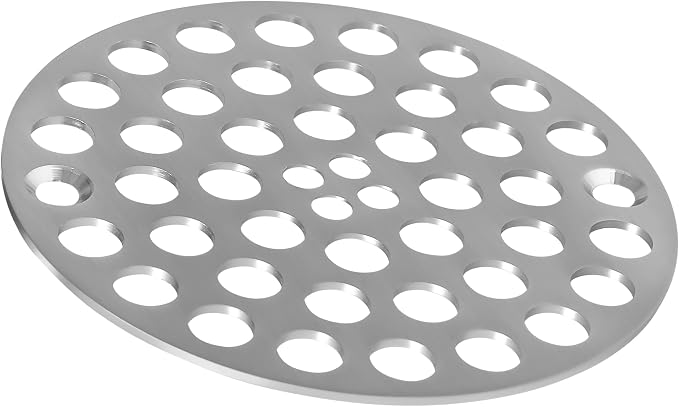 4inch Screw-in Drain Cover, Brushed Nickel Shower Drain Cover -Stainless Steel - Image 6