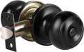 KNOBWELL 1 Pack Modern Door Knob, Matte Black Door Knob Bathroom Door Knob by KNOBWELL