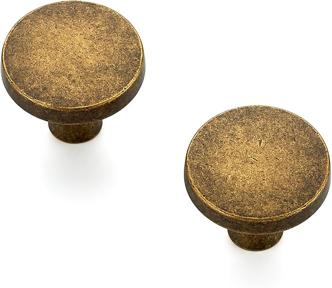 Ravinte 30 Pack Drawer Pulls 1-1/4 Inch Kitchen Cabinet Knobs Solid Round - Image 9