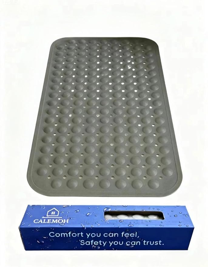 Bath and Shower Safety Mats 27.5x15 inch, Non Slip - Image 3
