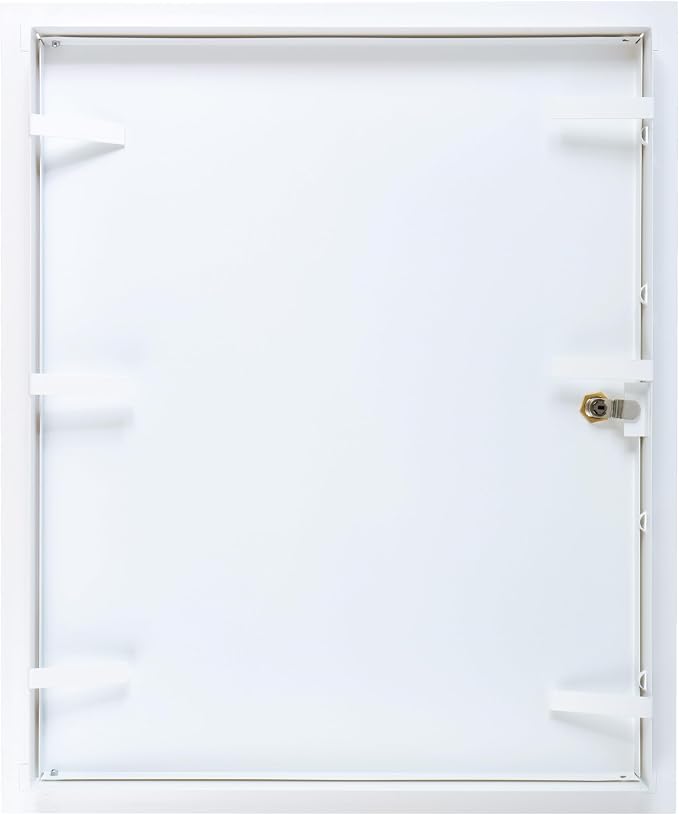 16" x 20" Lockable White Metal Access Panel. Service Shaft Door Panel - Image 8