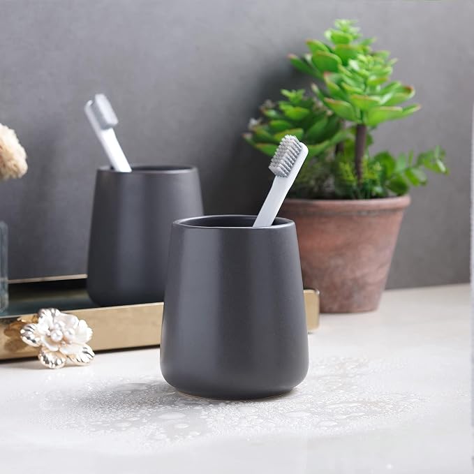 Grey Toothbrush Holder for Bathroom - Image 7