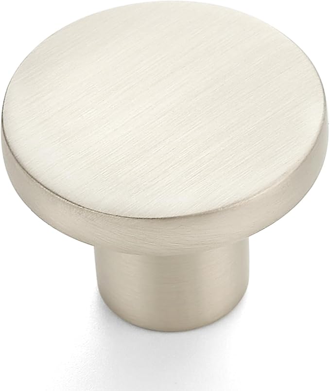 Ravinte 40 Pack Cabinet Knobs Brushed Nickel Kitchen Cabinet Knobs Round by Ravinte