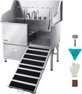 VEVOR Professional 304 Stainless Steel Dog Bathing Station, 50 inch Pet by VEVOR