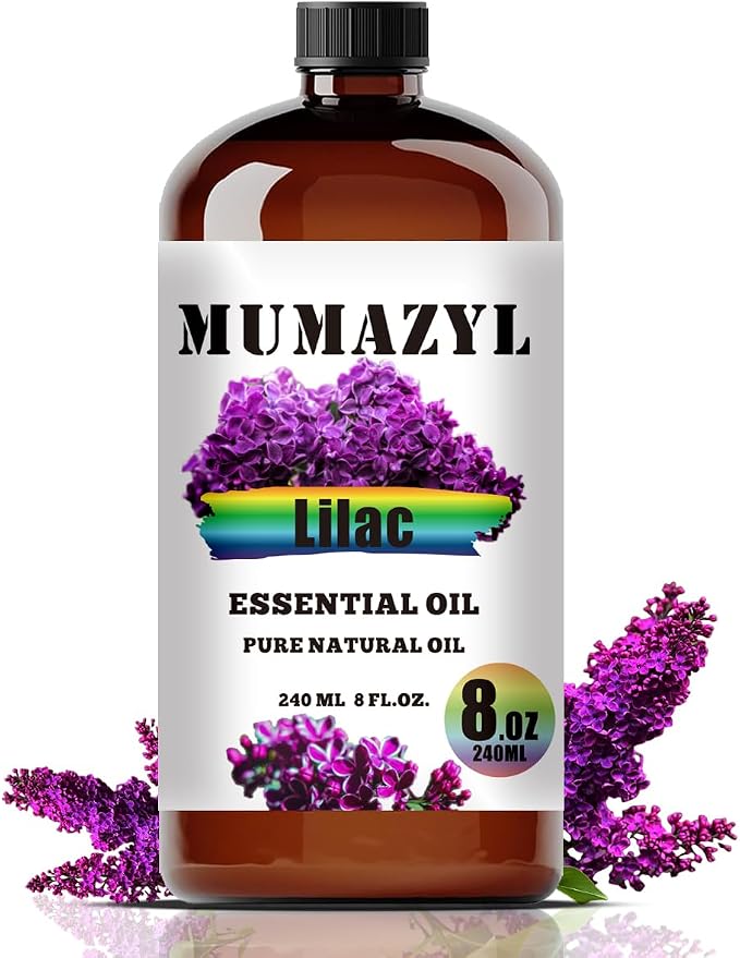 Lilac Essential Oil, Lilac Oil 8 Fl Oz 240ML by MUMAZYLESSENTIALOIL