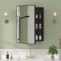 20×28 Black Medicine Cabinet by Unknown