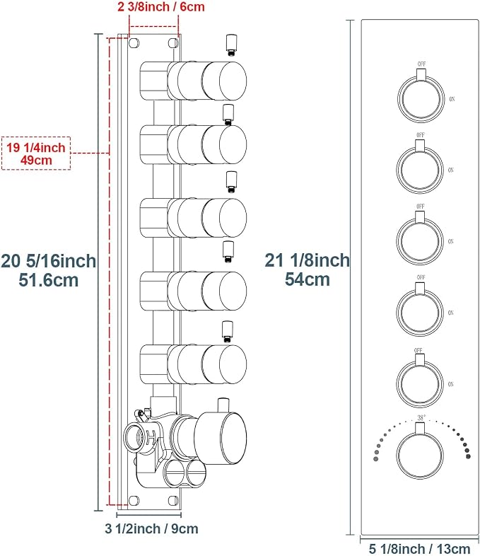 Thermostatic Shower System - Image 8