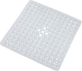 Anti-Slip Bathtub Shower mat, 20.8×20.8（Approximately 53×53cm） inch Soft by ERASILKEN-X