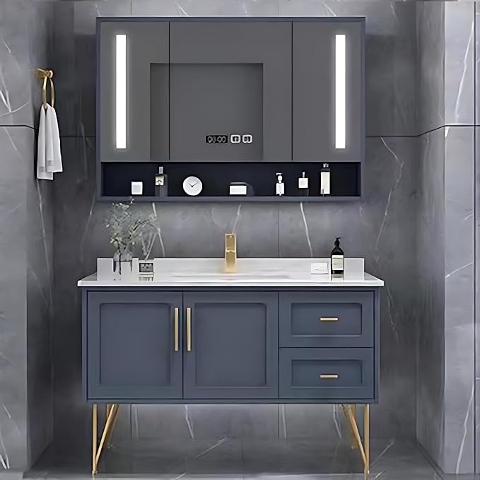 Modern 38" Bathroom Vanity by Genpai