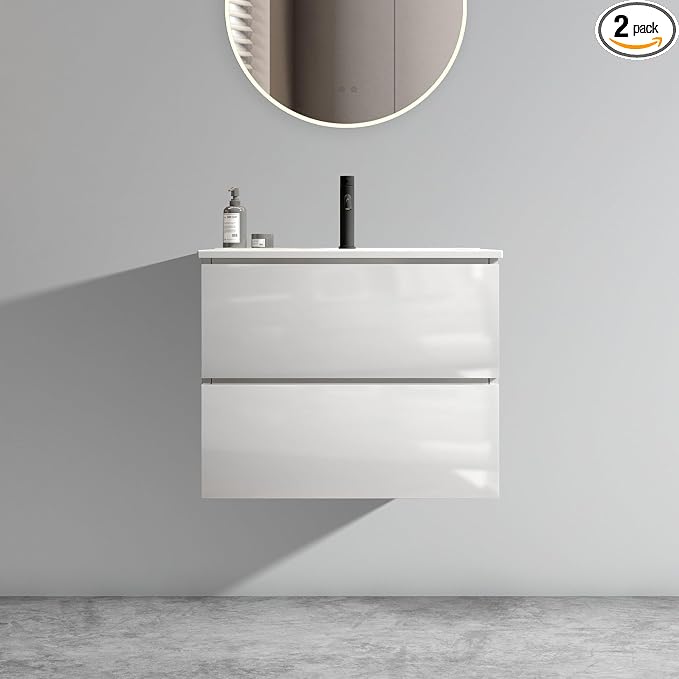 TIA Wall Mounted Floating Bathroom Vanity by BLUHOUZZ