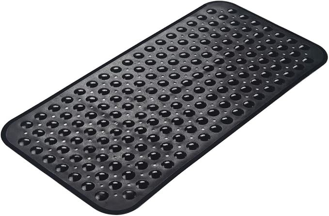 AmazerBath Bath Tub Mat, Medium Size 27.6 x 15 Inches Non-Slip Shower Mats by AmazerBath