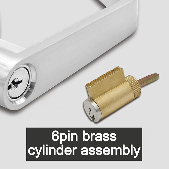 Keyed Entry Grade 2 Commercial Door Locks Heavy Duty Office Door Lever - Image 4