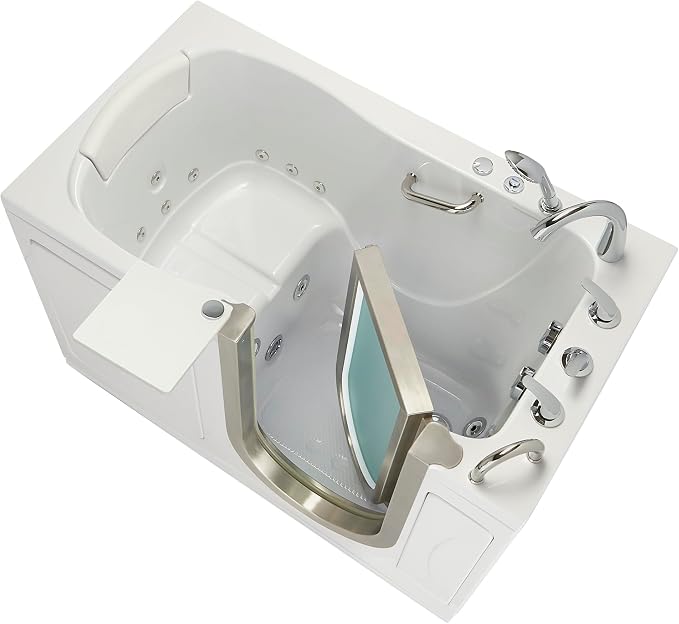 Ella Royal 32"x52" Acrylic Hydro Massage Walk-In Bathtub - Image 2