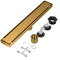 Linear Shower Drain, 304 Stainless Steel by Mirravative