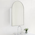 TEHOME 20 x 30'' Brush Nickel Arched Bathroom Medicine Cabinet by TEHOME