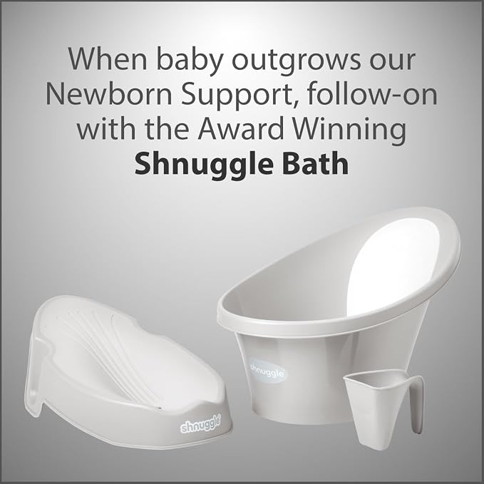 Shnuggle | Newborn Baby Bath Support | Ergonomic Soft-Touch Seat | Lightweight - Image 10