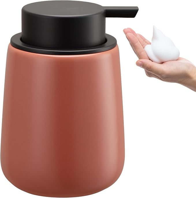 Soap Foaming Dispenser Ceramic by TOOZFO