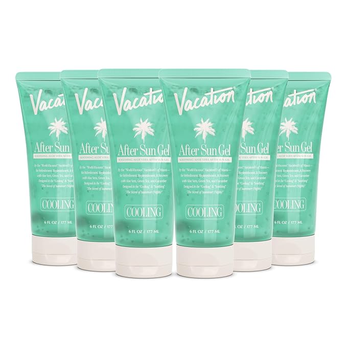 VACATION Mini After Sun Gel, Travel Size Soothing Aloe Vera Gel by Vacation