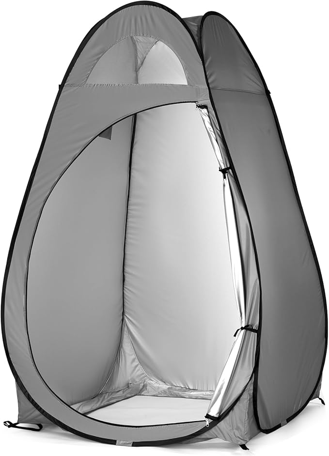 Pop Up Privacy Shower Tent, Portable Outdoor Bathroom Toilet Changing Dressing by Shyneer