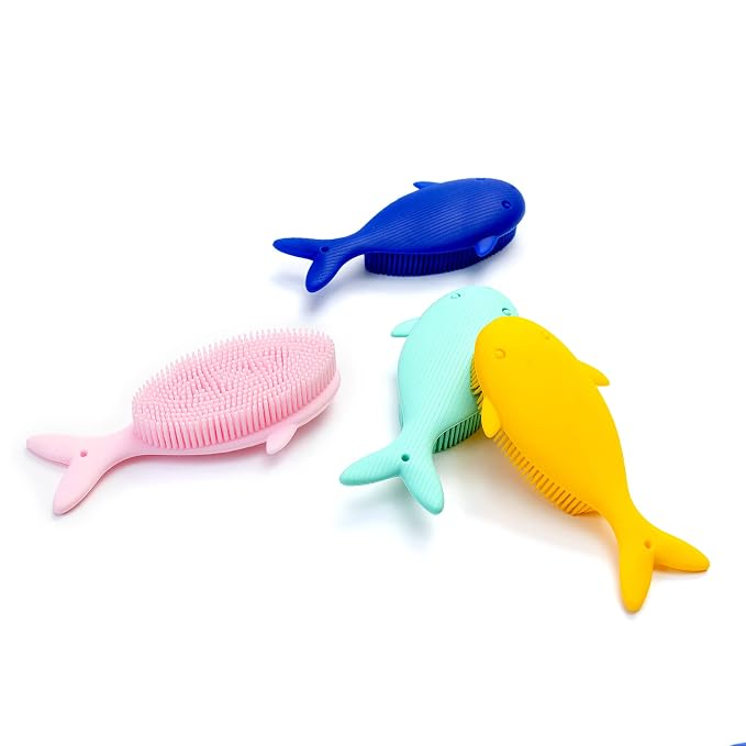 Premium Sensory Brushes for Kids or Autism, Soft Silicone Body Scrubber - Image 5
