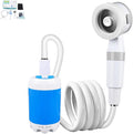 Portable Camping Shower Pump -Rechargeable Outdoor Shower Head Sprayer by HuayoRong