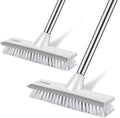 SetSail Floor Scrub Brush with 51-Inch Long Adjustable Handle 2 in 1 Scrape by SetSail
