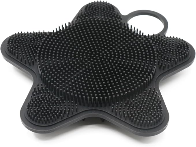 LUCKSTELLA Food-Grade Silicone Body Scrubber, Dual-Sided Silicone Body Brush - Image 3