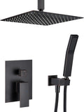 Shower System 12 Inches Rain Shower Combo Set Oil Rubbed Bronze Ceiling Mount by ArtiquaSanitaryWare