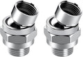 Shower Connector Ball Joint Shower Head Swivel Ball Adapter Brass Adjustable by KAEZDD