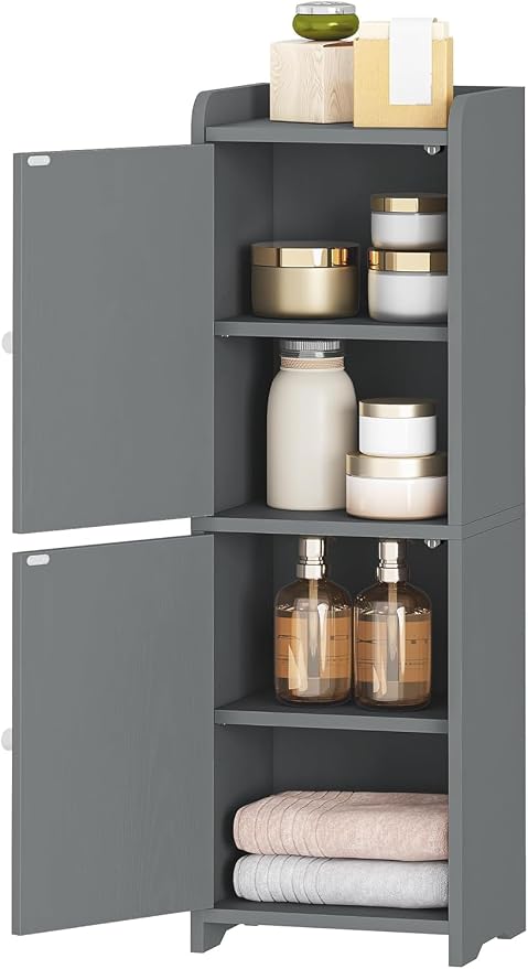 Bathroom Storage Cabinet, Corner Floor Cabinet - Image 7