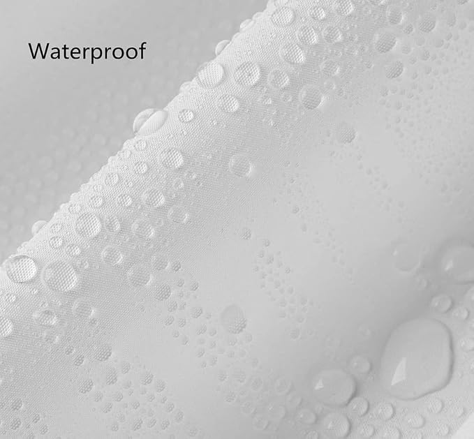 Clawfoot Tub Shower Curtain Liner 8G Extra Thick and Heavy Duty 180W x 70H inch - Image 4
