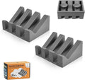 Silicone Soap Dish with Drain, Upgrade Double Suction Cups at The Bottom by AIXIAOYA