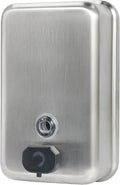 Heavy Duty Stainless Steel Wall Mount Soap Dispenser, 1100ml/37oz, by Stardrix