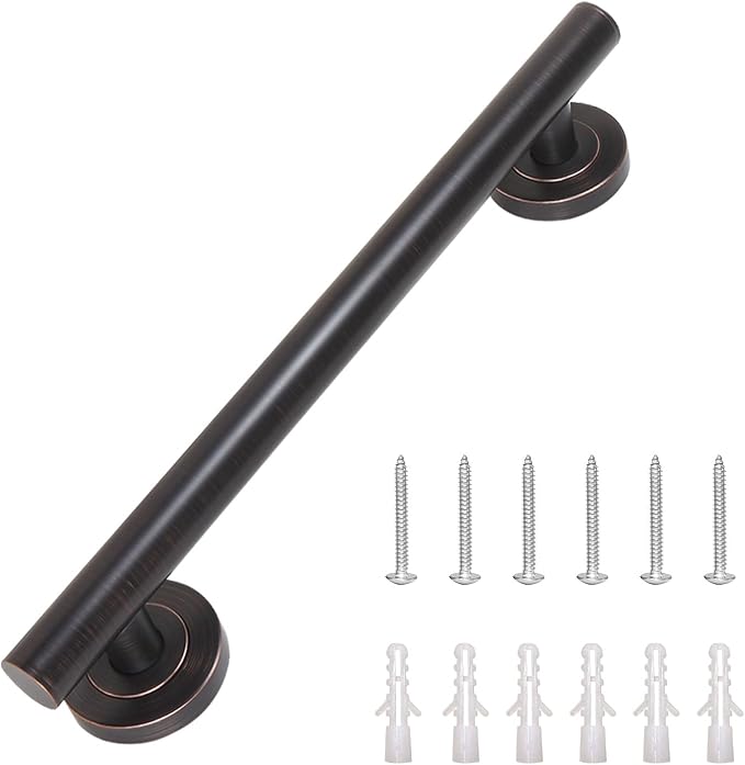 Lava Odoro Shower Grab Bar, Modern Stainless Steel Handicap Grab Bar - Image 5