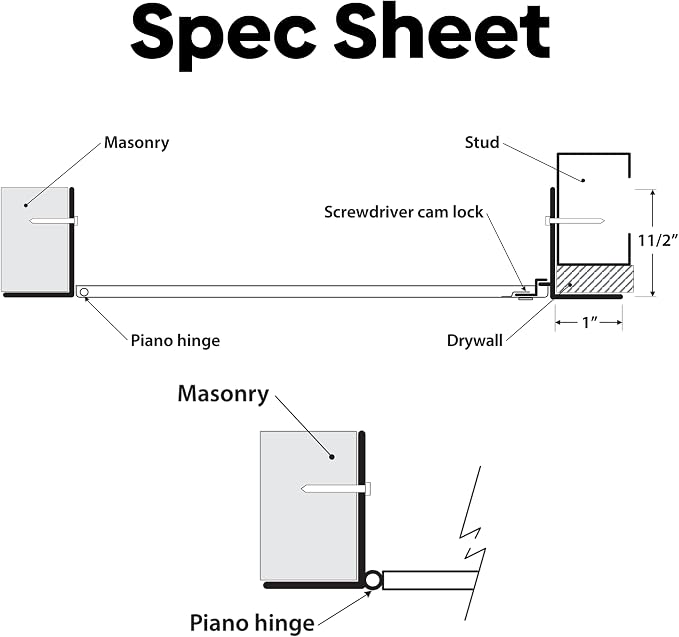 Best 6" x 6" Universal Access Panel – Flush Steel Door - Image 8