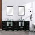 eclife 84" Modern Bathroom Vanity Sink Combo Freestanding Cabinet by eclife