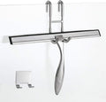 Simtive 12-Inch Shower Squeegee Set, Includes Shower Door Hook and Adhesive Hook by Simtive