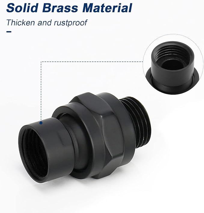 NearMoon Shower Head Swivel Ball Adapter - Image 4