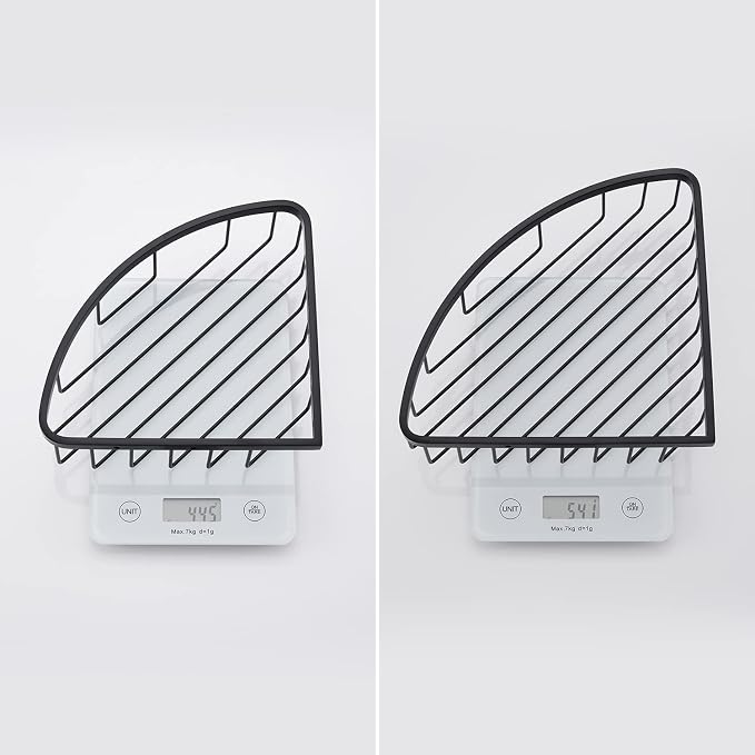 Corner Shower Caddy Shelf Organizer, Stainless Steel Heavy Duty Rust-Proof - Image 6