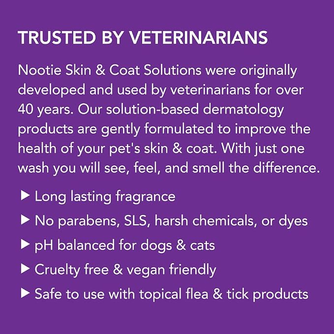 Nootie - Pet Shampoo for Sensitive Skin - Revitalizes Dry Skin & Coat - Natural - Image 2