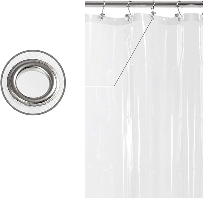 BAROSSA Design XLong Shower Curtain Liner - Image 5
