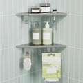 10’’ Shower Corner Shelf, Stainless Steel Shower Shelves by BLYLUND